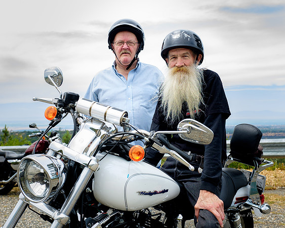 Bearded Bill and pal Dave