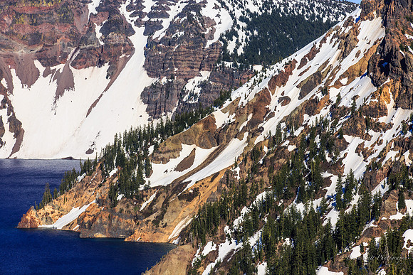 Crater Lake shoreline