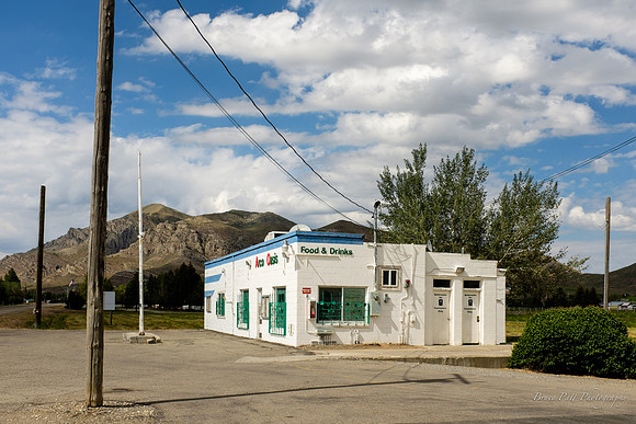 Arco, Idaho, where the restrooms are open