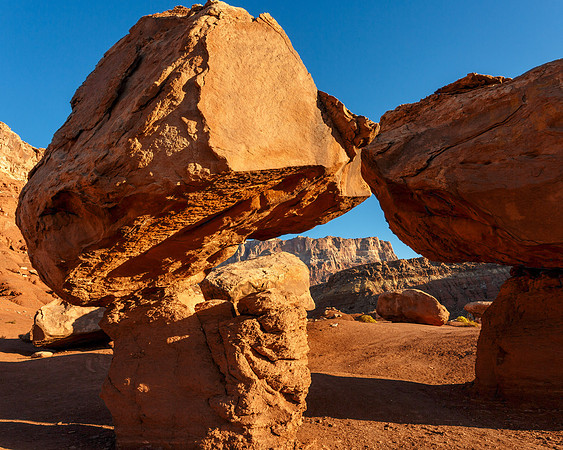 Sunrise Yawn, Marble Canyon, Ariz.