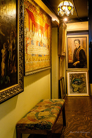 Hallway art, second floor, Hotel Ymir