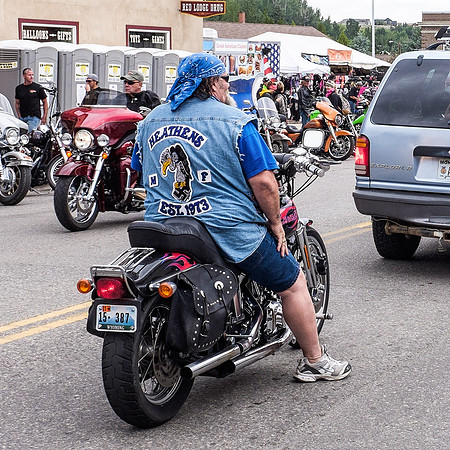 Biker Rally, Red Lodge, Montana