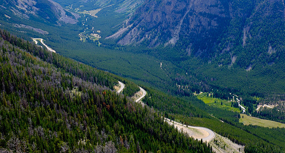 Eastern ascent, Beartooth Highway