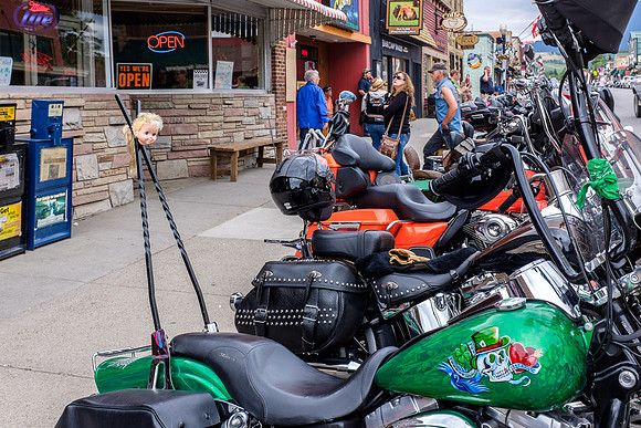 Biker Rally, Red Lodge, Montana